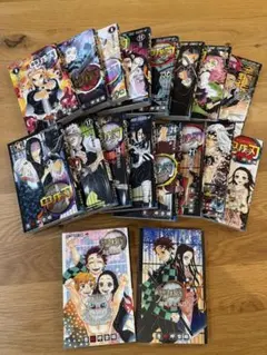 鬼滅の刃 全巻セット 8巻〜23巻 鬼殺隊見聞録付