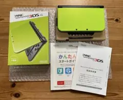 【本体美品】Newニンテンドー3DSLLライム/ブラック箱付き