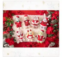 ダッフィー＆フレンズ　ダンシングスノーフレークス　クリスマス　七点セット