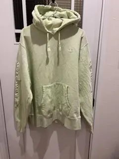 Champion リバースウィーブ スリーブロゴ刺繍 パーカー スウェット XL