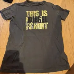 DIESEL Tシャツ グレー ロゴプリントのサムネイル