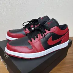 29cm!! 新品未使用Nike Air Jordan 1 Low 赤×黒