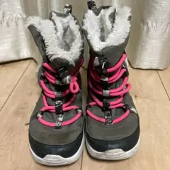 Nike スノーブーツ カーキ/ピンク １７センチ