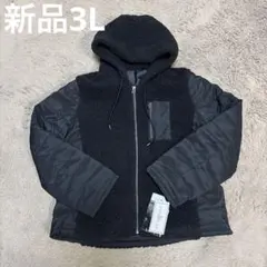 フェアリアビス　ボアコンビキルティングデザインジャケット　3L