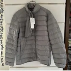 未使用品　ユニクロ ウルトラライトダウンジャケット グレー　収納袋付き