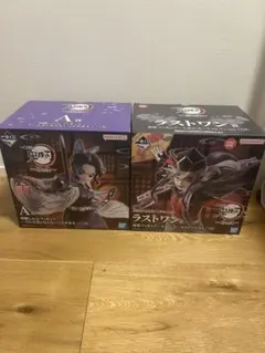 一番くじ鬼滅の刃 姉の仇A賞胡蝶しのぶ　ラストワン賞童磨　新品・未開封