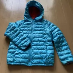 キッズ フード付きジャンパー　水色　UNIQLOキッズ　150cm