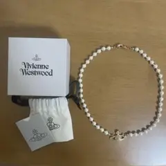 Vivienne Westwood パールネックレス ゴールド