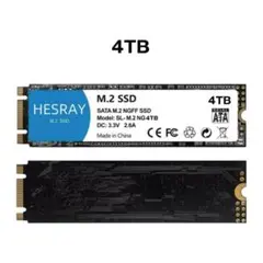 HESRAY M.2 2280 NGFF SSD 4TB SATA3 NAND
