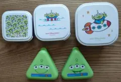 Disney リトルグリーンメン ランチボックス＆おにぎりケース