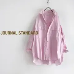 JOURNAL STANDARD カラーワークシャツ ピンク