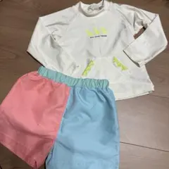 男の子ベビー　水着ラッシュガードセット