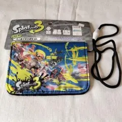 スプラトゥーン3　ミニおでかけポケット　新品未使用　ネックコード付