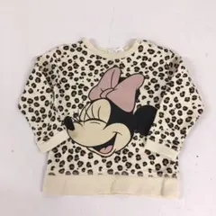 Disney H&M★トレーナー ヒョウ柄　ミニーちゃん★女の子ベビー　90