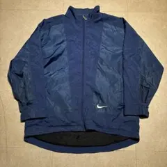Nike ナイロンジャケット　ブルゾン　ビンテージ 90s 青　ブルー　XL