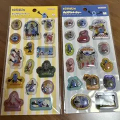 【正規品】 ポップデコパーティー わたあめカプセルシール スンスン 2点セット