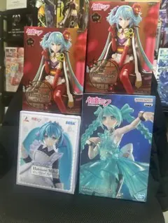 【新品・未開封】初音ミク プライズ フィギュア まとめ売り 4体セット