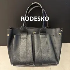 RODE SKO トートバッグ ダブルポケットトートバッグ