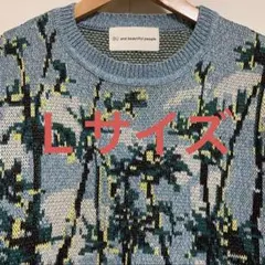 beautiful people ×gu ニット　Lサイズ