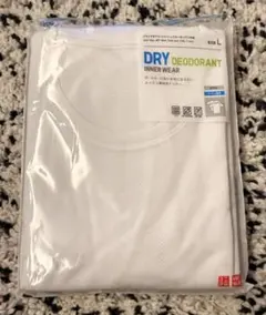 ユニクロ　ドライデオドラントメッシュクルーネックT (半袖)