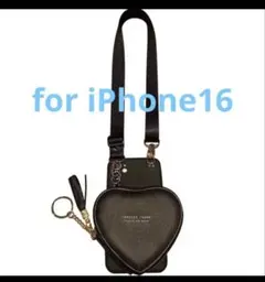 ビッグハートウォレットスマホケース　iPhone 16