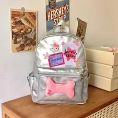 ハローキティ シルバーリュック