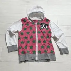 SHISKY 星柄 フード付きパーカー 120cm