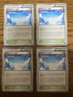 スカイフィールド　4枚セット