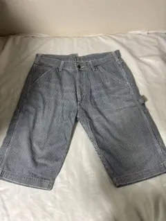 Carhartt✴︎ヒッコリーペインターショーツW30希少エーアンドティ期90s 