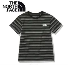 美品THE NORTH FACE ボーダーTキッズ NTJ32317