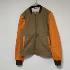 【極美品】ZARA MAN MA-1 ブルゾン　ザラ　茶系　オレンジ　ジャケット