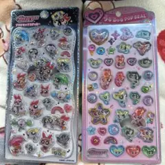 値下げ！パワーパフガールズ ポップシールセット！！