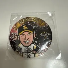 #9 柳田悠岐選手 若鷹ガチャ 缶バッジ リーグ優勝ver