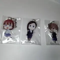 漫画「月曜日のたわわ」の特製アクリルキーホルダー3点セット・未開封