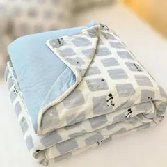 パンダ柄涼感掛布