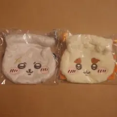 ちいかわ おかお巾着　①シーサー　②ラッコ