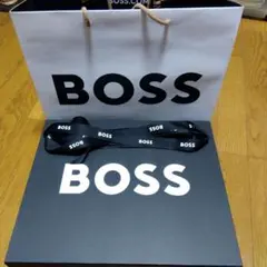 BOSS ギフトボックス ショッパー袋　リボン付き