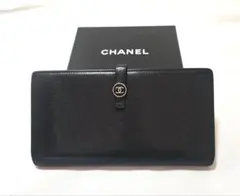 値下げCHANEL長財布ブラック
