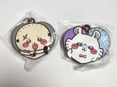 ちいかわハートのラバーマスコット ラッコ モモンガ