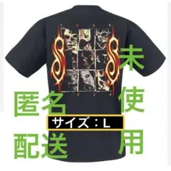 匿名 L 未使用 スリップノット 黒 Tシャツ Slipknot