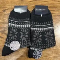 バーバリー　ソックス