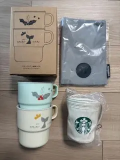 ⭐️3点セット【スターバックス】2026福袋/サコッシュ/マグカップ/カップポーチ