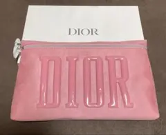 【新品未使用】ディオール ノベルティクラッチポーチ ピンク 星形チャーム