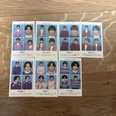 なにわ男子 切り抜き 7枚セット