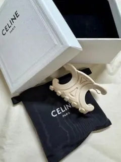 最終値下げ♩確実正規品 CELINE セリーヌ ヘアピン 美品 セリーヌ ヘアピン