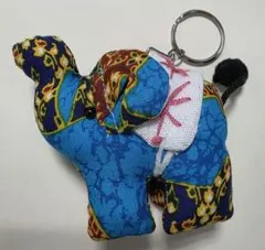 【新品・未使用】タイ土産　ゾウ　キーホルダー