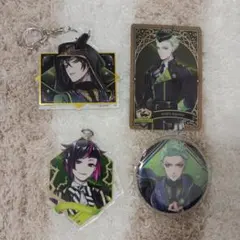 セベク リリア マレウス アクリルキーホルダー・缶バッジ 4点セット