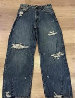 ZARA ダメージデニム