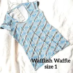 WAFFLISH WAFFLE フレンチスリーブカットソー size 1のサムネイル
