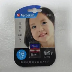 新品未使用 バーベイタム SDカード 16GB